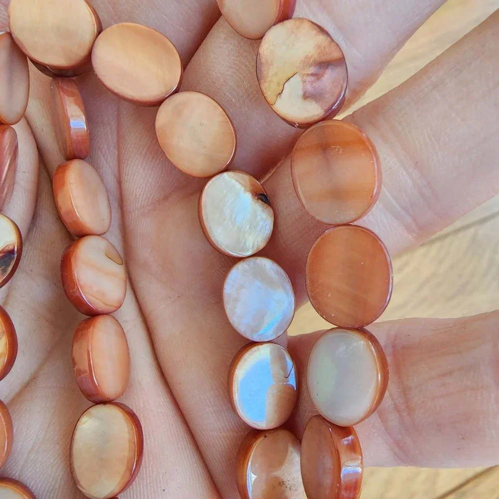 8 strands of beads for jewelry making and various crafts - Picture 5 of 9